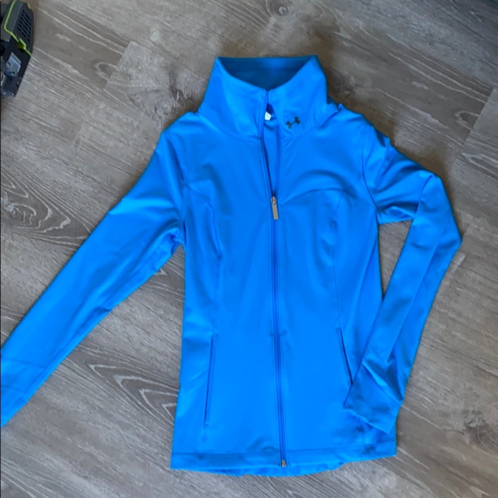 NWOT Under Armor Studio Lux Zip Up